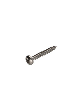 VBA Vis bois agglo Inox A2 Tête ronde TR Pozi 6X40