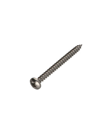 VBA Vis bois agglo Inox A2 Tête ronde TR Pozi 6X60