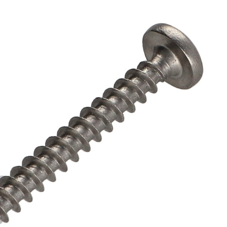 1 x VBA Vis bois agglo Inox A2 Tête ronde TR Pozi 6X60