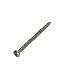 VBA Vis bois agglo Inox A2 Tête ronde TR Pozi 6X80