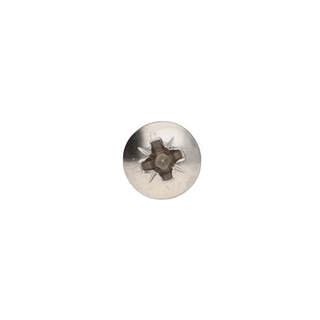 1 x VBA Vis bois agglo Inox A2 Tête ronde TR Pozi 6X80