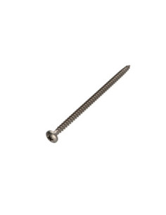 VBA Vis bois agglo Inox A2 Tête ronde TR Pozi 6X100