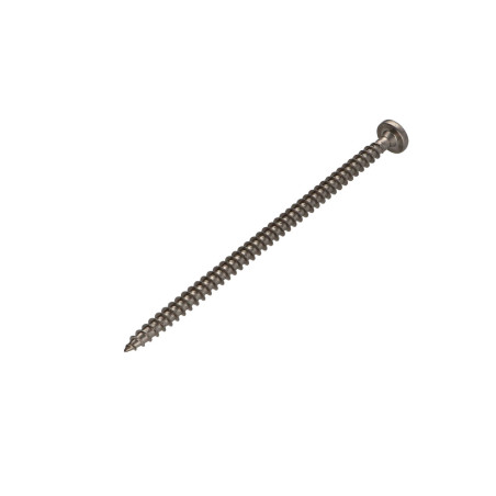 1 x VBA Vis bois agglo Inox A2 Tête ronde TR Pozi 6X100