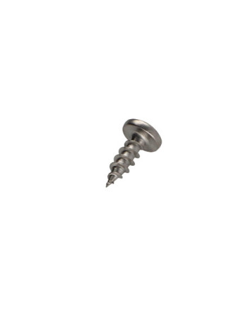VBA Vis bois agglo Inox A2 Tête ronde TR Pozi 3X10 microvis