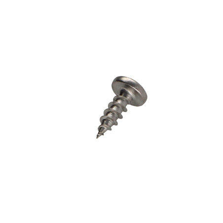 1 x VBA Vis bois agglo Inox A2 Tête ronde TR Pozi 3X16 microvis