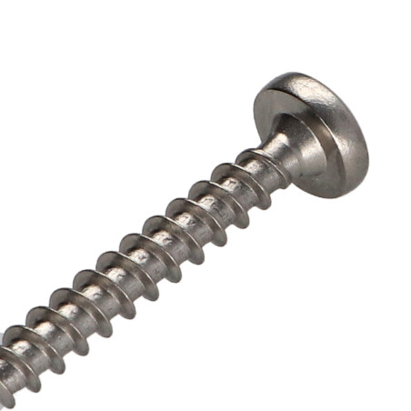 1 x VBA Vis bois agglo Inox A2 Tête ronde TR Pozi 4.5X30
