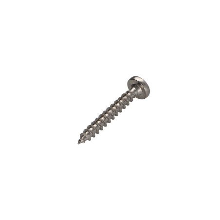 1 x VBA Vis bois agglo Inox A2 Tête ronde TR Pozi 5X45