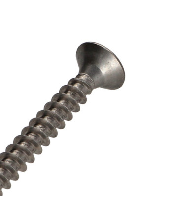 VBA Vis bois agglo Inox A2 Tête ronde TR Pozi 6X50
