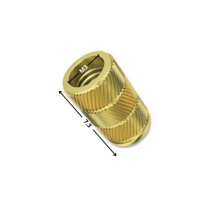 1 x Insert Laiton FLOWFIX M3X7.3