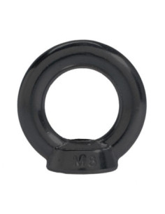 Ecrou à Anneau de levage M5 Inox A4 Noir