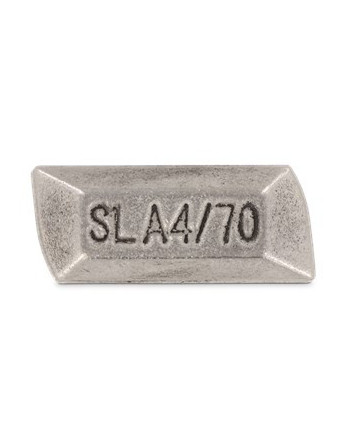 Vis métaux Tête rectangulaire 14X33.7X10.5 M10X80 T40/22 Inox A4