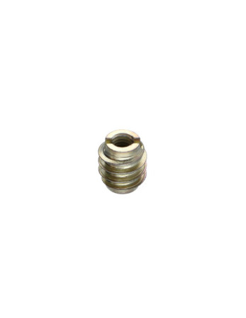 Insert fileté bois fendu 13X15 M6 Acier zingué