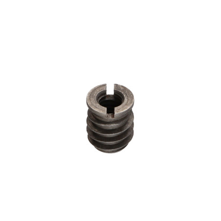 1 x Insert fileté bois fendu Acier brut M8 Pas de 150 14X17
