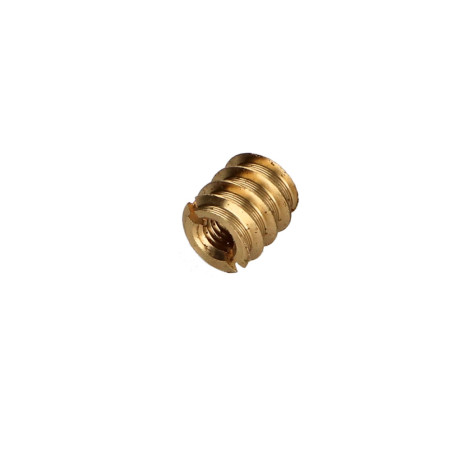 1 x Insert Fendue Laiton M4 6.5X8 fente 1.20