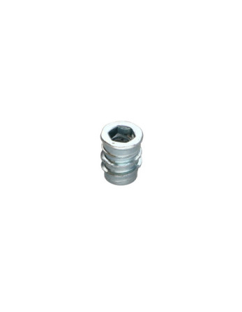 Ecrou Hexagonal creux 12X15 M6 FUT 12 Acier zingué Clé de 6 HC6