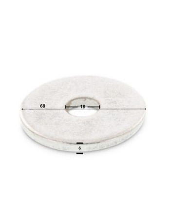 Rondelle CONSTRUCTIONS Bois 18X68X6 Inox A2