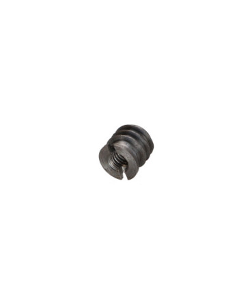 Insert fileté bois fendu Acier brut M6 12X12