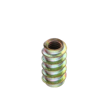 1 x Insert Non Fendue M6 10X20 Acier zingué