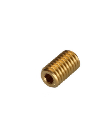 Insert Laiton Hexagonal creux M12 Pas de 200 X20 Percé 5.25