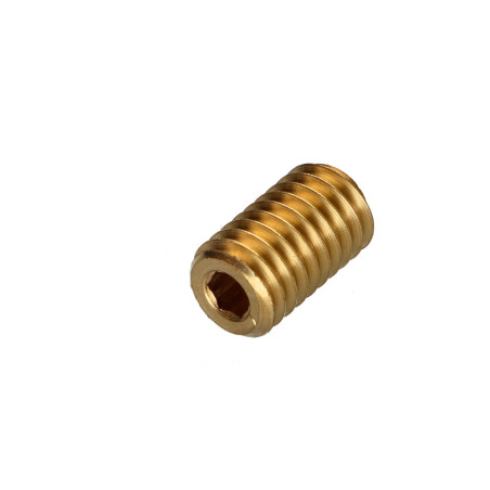 1 x Insert Laiton Hexagonal creux M12 Pas de 200 X20 Percé 5.25