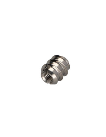 Insert Fileté Bois 12X15 M6 Inox A2