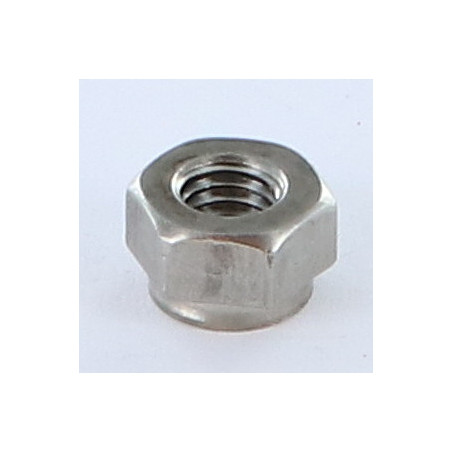 1 x Ecrou à riveter Hexagonal M3 Epaisseur tole 14 Inox A2