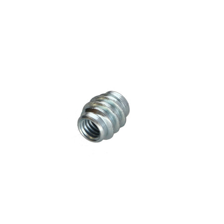 1 x Insert Non fendue Acier zingué M6 10X12