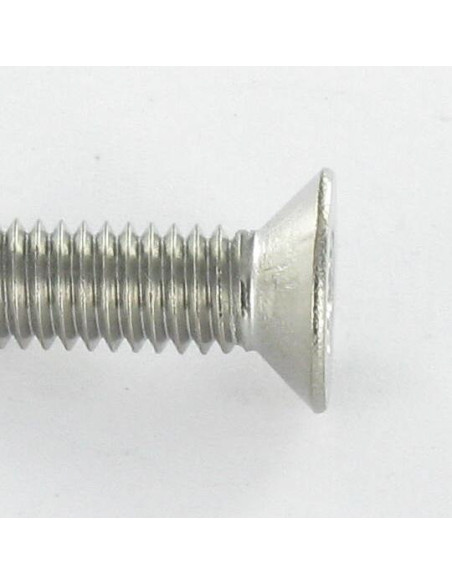 1 x Vis métaux Tête fraisée M2X5 T6 Inox A2 microvis
