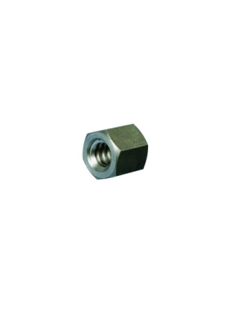 Écrou hexagonale SKM Tête ronde TR 10X3 Trapézoidale Droite Acier brut