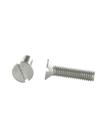 Vis métaux Inox A2 Tête fraisée Fendue M5X35