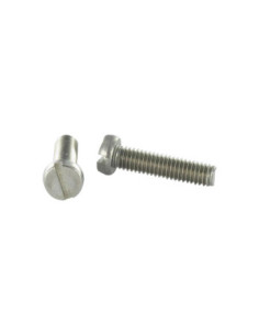 Vis métaux Inox A2 Tête cylindrique TC Fendue M3X5 microvis
