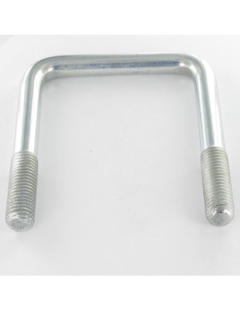 Etrier Fond droit ou plat 67X50X67 M6/32/32 Acier zingué