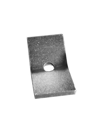 PLAQUETTE Acier zingué 66X35 Percé 10