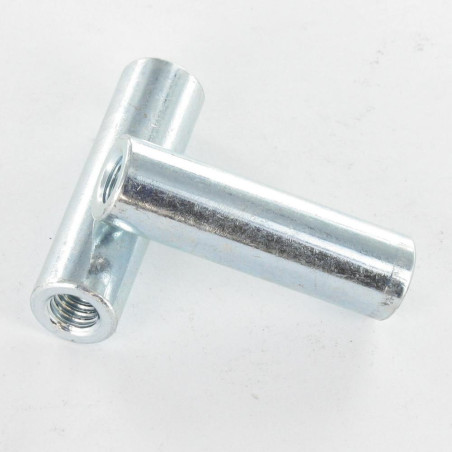 1 x Entretoise Cylindrique 10X35 M6 Acier zingué