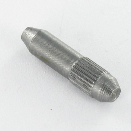 1 x PIGE Moletée 6.2X25 Filetée sur 6 Acier brut