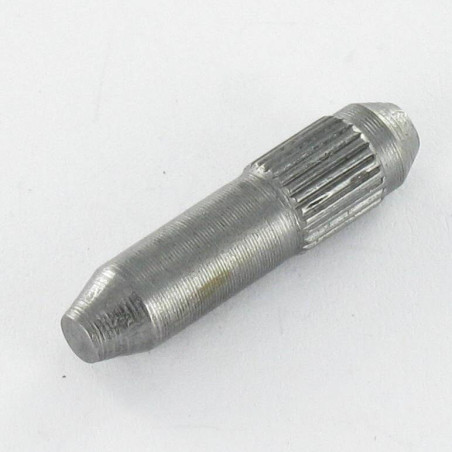 1 x PIGE Moletée 6.2X25 Filetée sur 6 Acier brut
