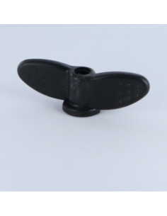 Ecrou Papillon M8 nylon noir