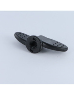 Ecrou Papillon M8 nylon noir 2