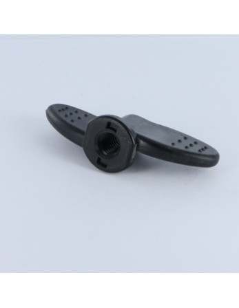 Ecrou Papillon M8 nylon noir