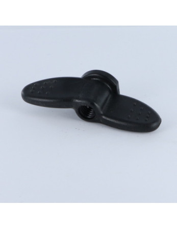 Ecrou Papillon M8 nylon noir