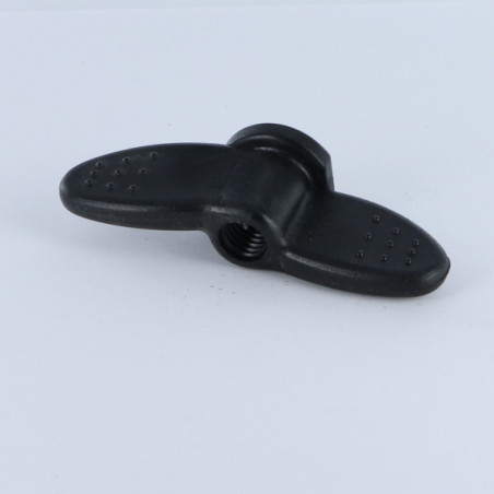1 x Ecrou Papillon M8 nylon noir
