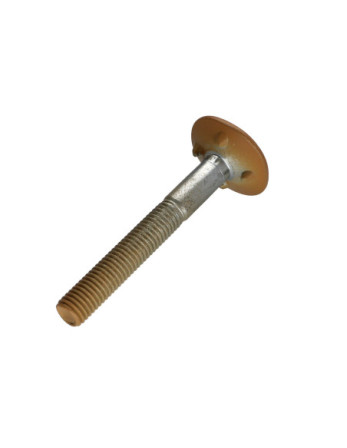 Vis PLAN Tête fraisée LARG 4ERGOT10X80 Acier zingué RAL1011M