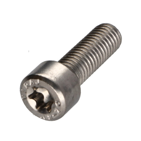 1 x Vis métaux Tête cylindrique TC TORX T50 Inox A2 M10X30 Filetage total