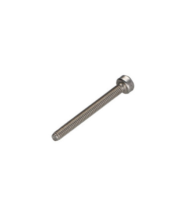 Vis métaux Tête cylindrique TC TORX T8 Inox A2 M2.5X20 Filetée sur 17.5 microvis