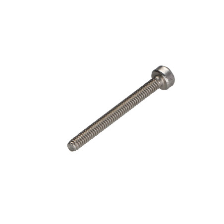 1 x Vis métaux Tête cylindrique TC TORX T8 Inox A2 M2.5X20 Filetée sur 17.5 microvis