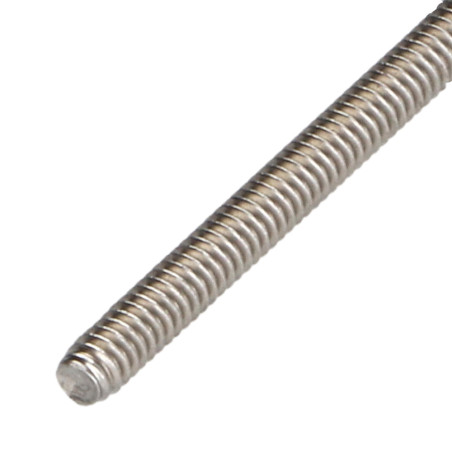 1 x Vis métaux Tête cylindrique TC TORX T8 Inox A2 M2.5X20 Filetée sur 17.5 microvis
