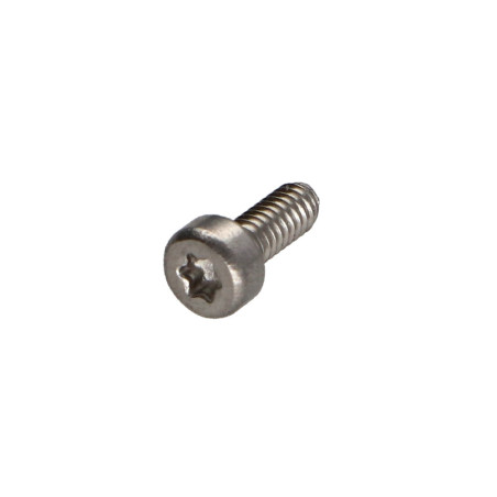 1 x Vis métaux Tête cylindrique TC TORX T10 Inox A2 M3X6 Filetage total microvis