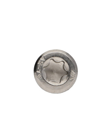 Vis métaux Tête cylindrique TC TORX T20 Inox A2 M4X22 Filetage total