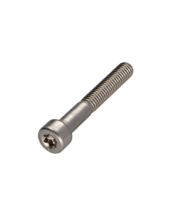 Vis métaux Tête cylindrique TC TORX T20 Inox A2 M4X30 Filetée sur 20