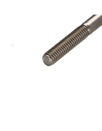 Vis métaux Tête cylindrique TC TORX T20 Inox A2 M4X60 Filetée sur 20